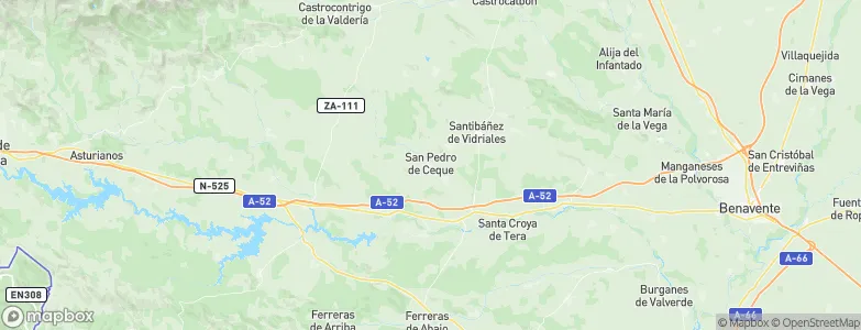 San Pedro de Ceque, Spain Map