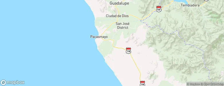 San Pedro de Lloc, Peru Map