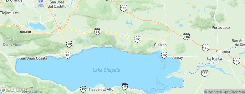 San Pedro Itzicán, Mexico Map