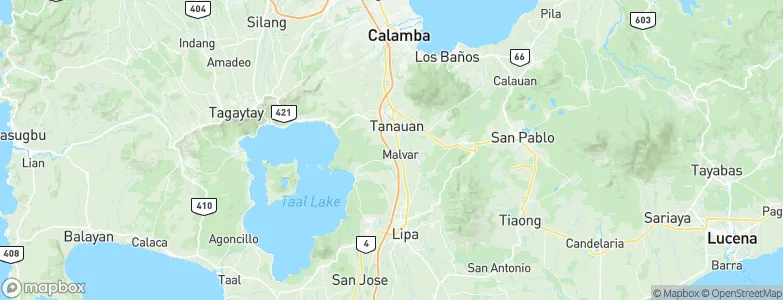 San Pedro One, Philippines Map