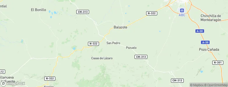 San Pedro, Spain Map