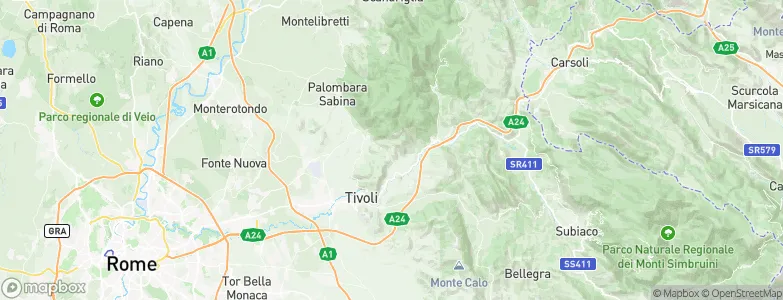 San Polo dei Cavalieri, Italy Map