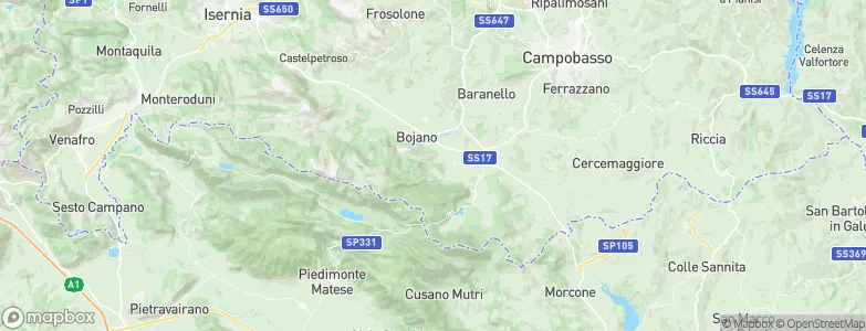 San Polo Matese, Italy Map