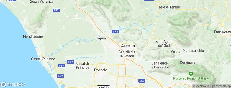 San Prisco, Italy Map