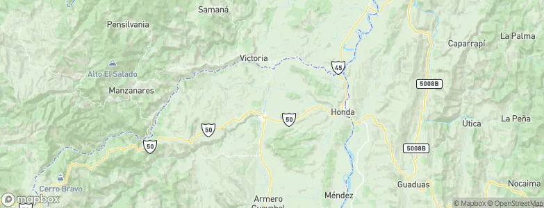 San Rafael, Colombia Map