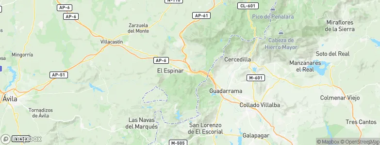 San Rafael, Spain Map