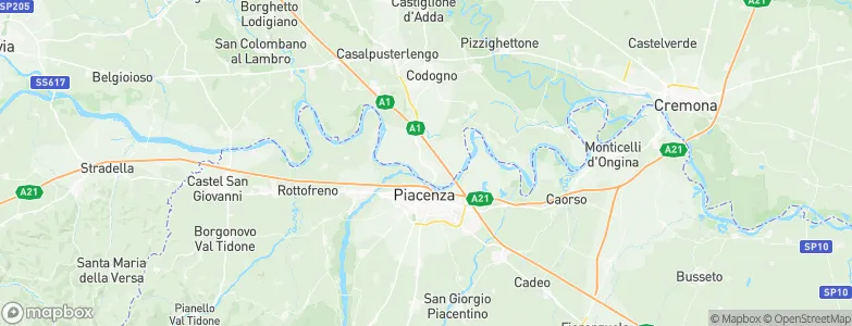San Rocco al Porto, Italy Map