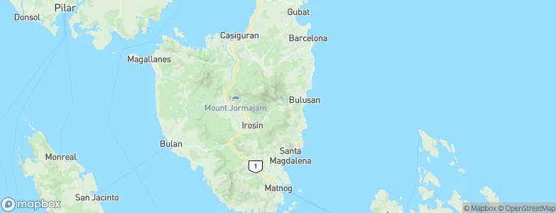 San Roque, Philippines Map