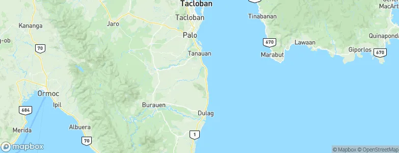 San Roque, Philippines Map