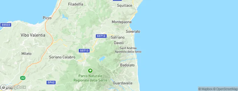 San Sostene, Italy Map