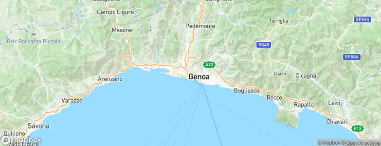 San Teodoro, Italy Map