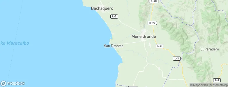 San Timoteo, Venezuela Map