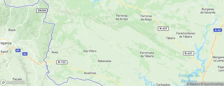 San Vicente de la Cabeza, Spain Map