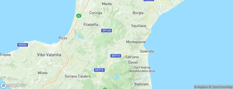 San Vito sullo Ionio, Italy Map