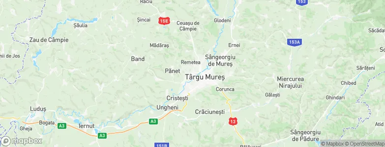 Sâncraiu de Mureş, Romania Map