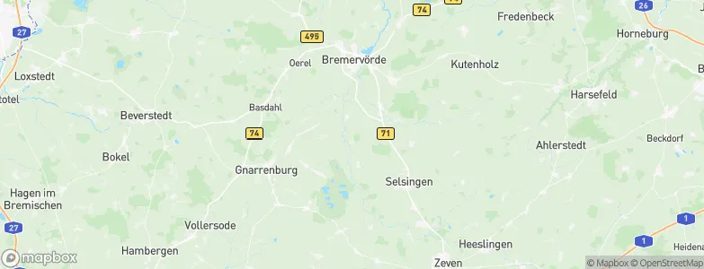 Sandbostel, Germany Map