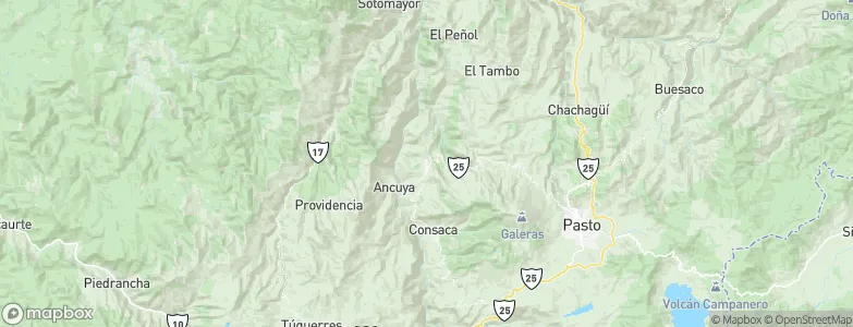 Sandoná, Colombia Map