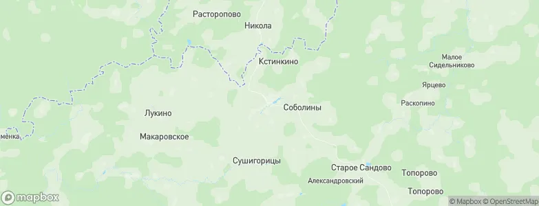 Sandovo, Russia Map