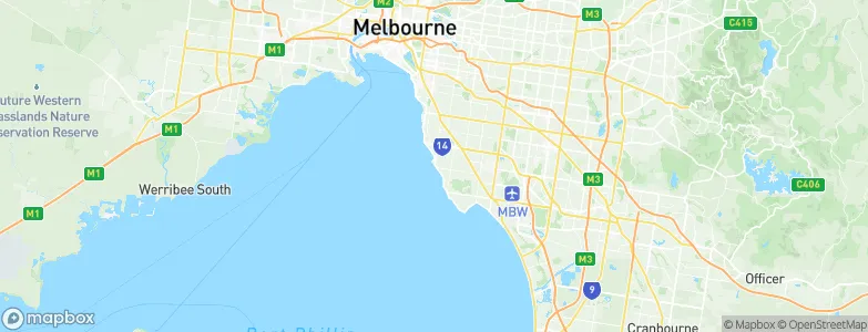 Sandringham, Australia Map