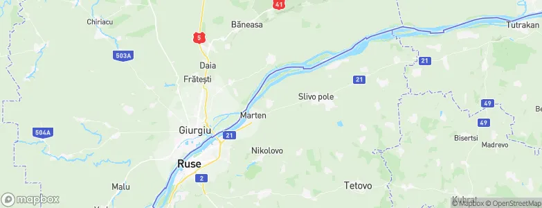 Sandrovo, Bulgaria Map