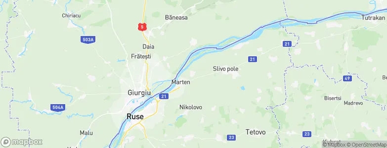 Sandrovo, Bulgaria Map