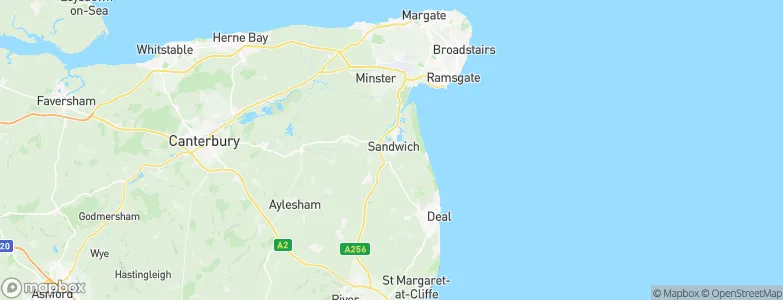 Sandwich, United Kingdom Map
