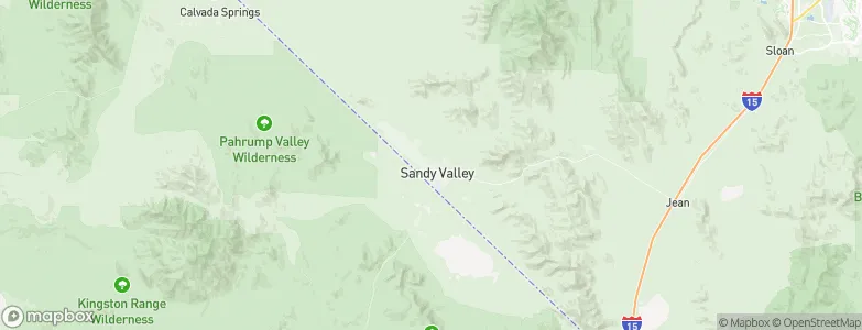 Sandy Valley, United States Map