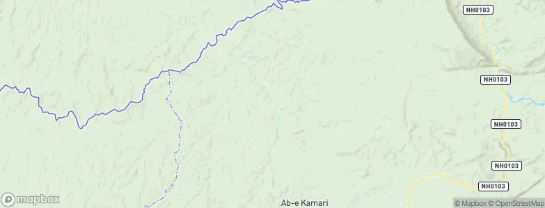 Sang Atesh, Afghanistan Map
