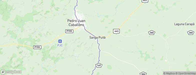 Sanga Puitã, Brazil Map