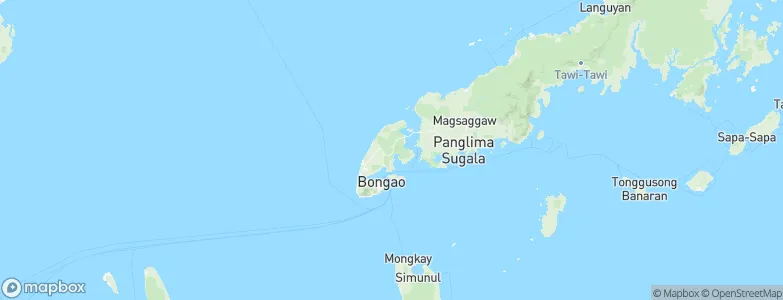 Sanga-Sanga, Philippines Map
