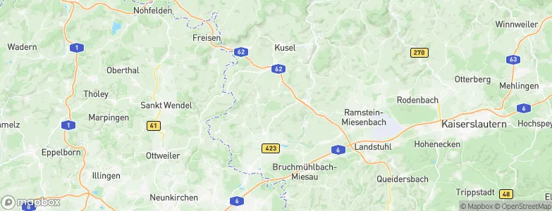 Sangerhof, Germany Map