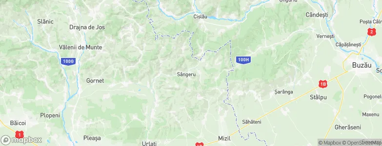 Sângeru, Romania Map