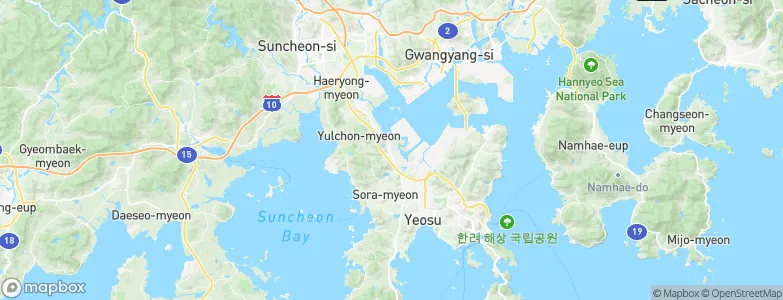 Sangok, South Korea Map