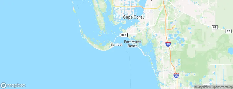Sanibel, United States Map
