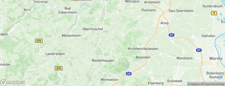 Sankt Alban, Germany Map