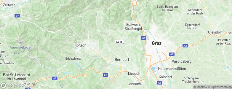 Sankt Bartholomä, Austria Map