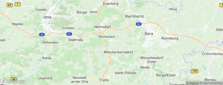 Sankt Gangloff, Germany Map