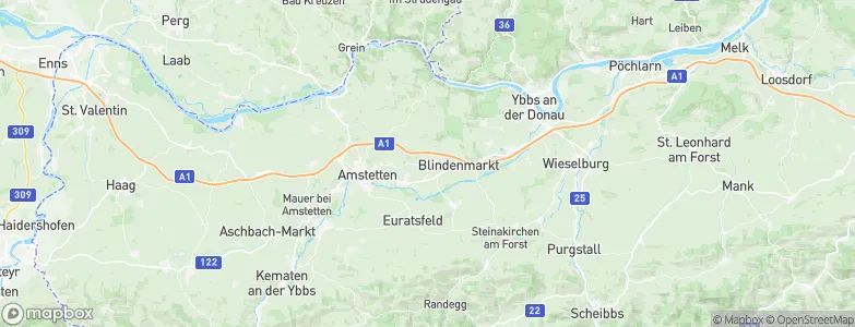 Sankt Georgen am Ybbsfelde, Austria Map
