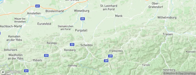 Sankt Georgen an der Leys, Austria Map