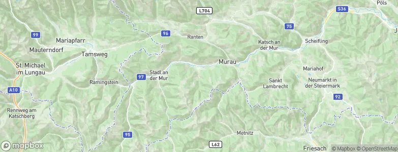 Sankt Georgen ob Murau, Austria Map