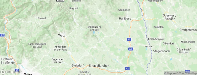 Sankt Johann bei Herberstein, Austria Map