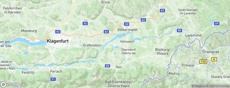 Sankt Kanzian, Austria Map