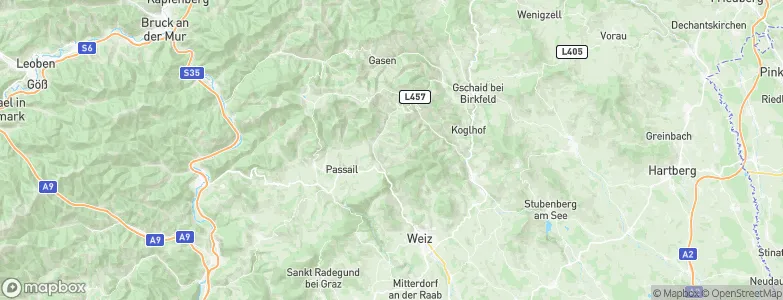 Sankt Kathrein am Offenegg, Austria Map