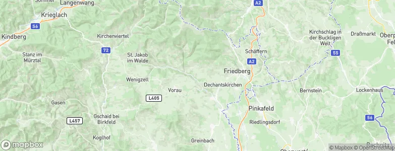 Sankt Lorenzen am Wechsel, Austria Map