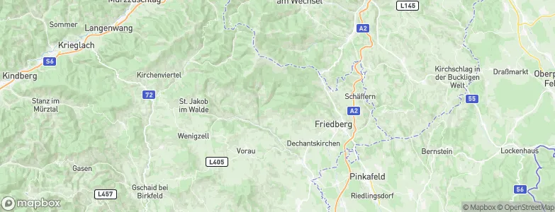 Sankt Lorenzen am Wechsel, Austria Map