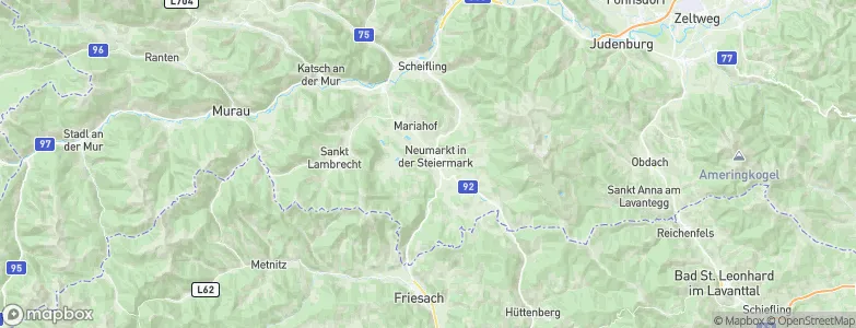 Sankt Marein bei Neumarkt, Austria Map