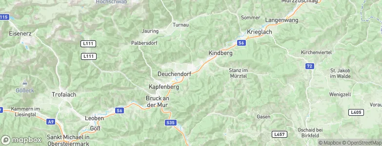 Sankt Marein im Mürztal, Austria Map
