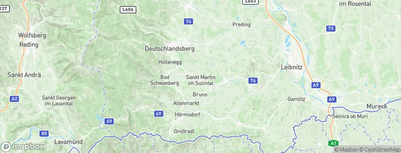 Sankt Martin im Sulmtal, Austria Map