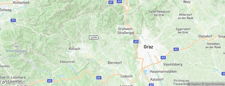 Sankt Oswald bei Plankenwarth, Austria Map