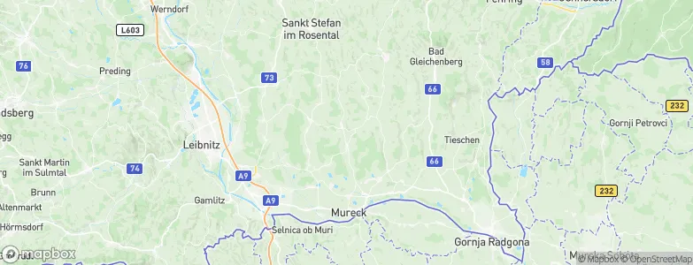 Sankt Peter am Ottersbach, Austria Map